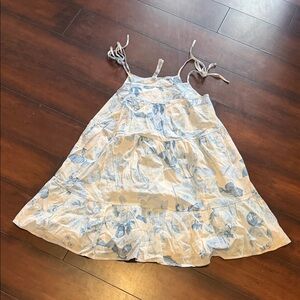 Blue Floral Dress new